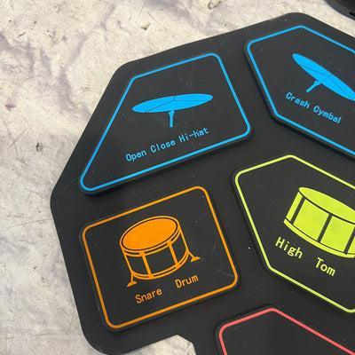 Unknown Portable Electronic Drum Pad Small Electronic Drum Set