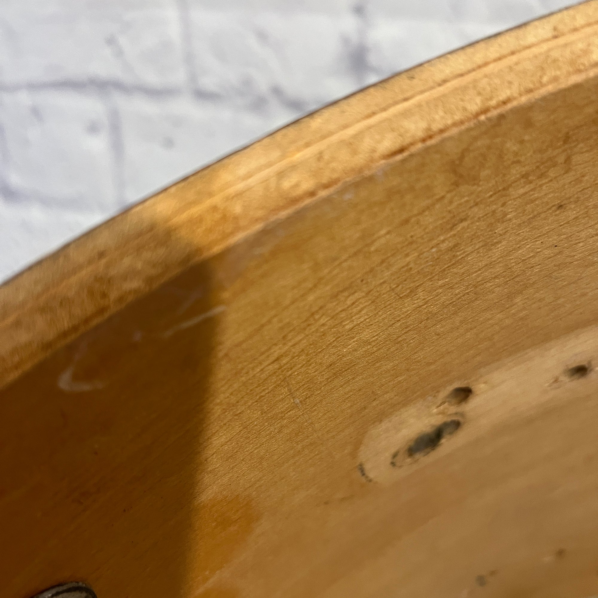 Slingerland 1970s 22 Kick Drum Shell Chrome Over Wood