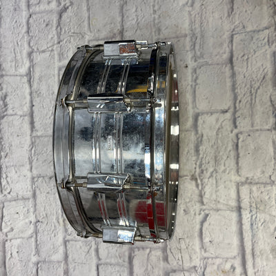 Unknown 14 8-Lug Chrome Snare Drum Made in Taiwan