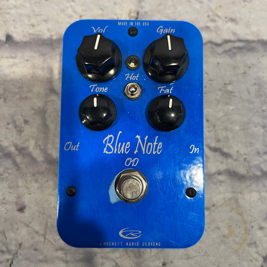 J Rockett Blue Note OD Version 1 Overdrive Pedal