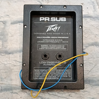 Peavy PR SUC Terminal Plate