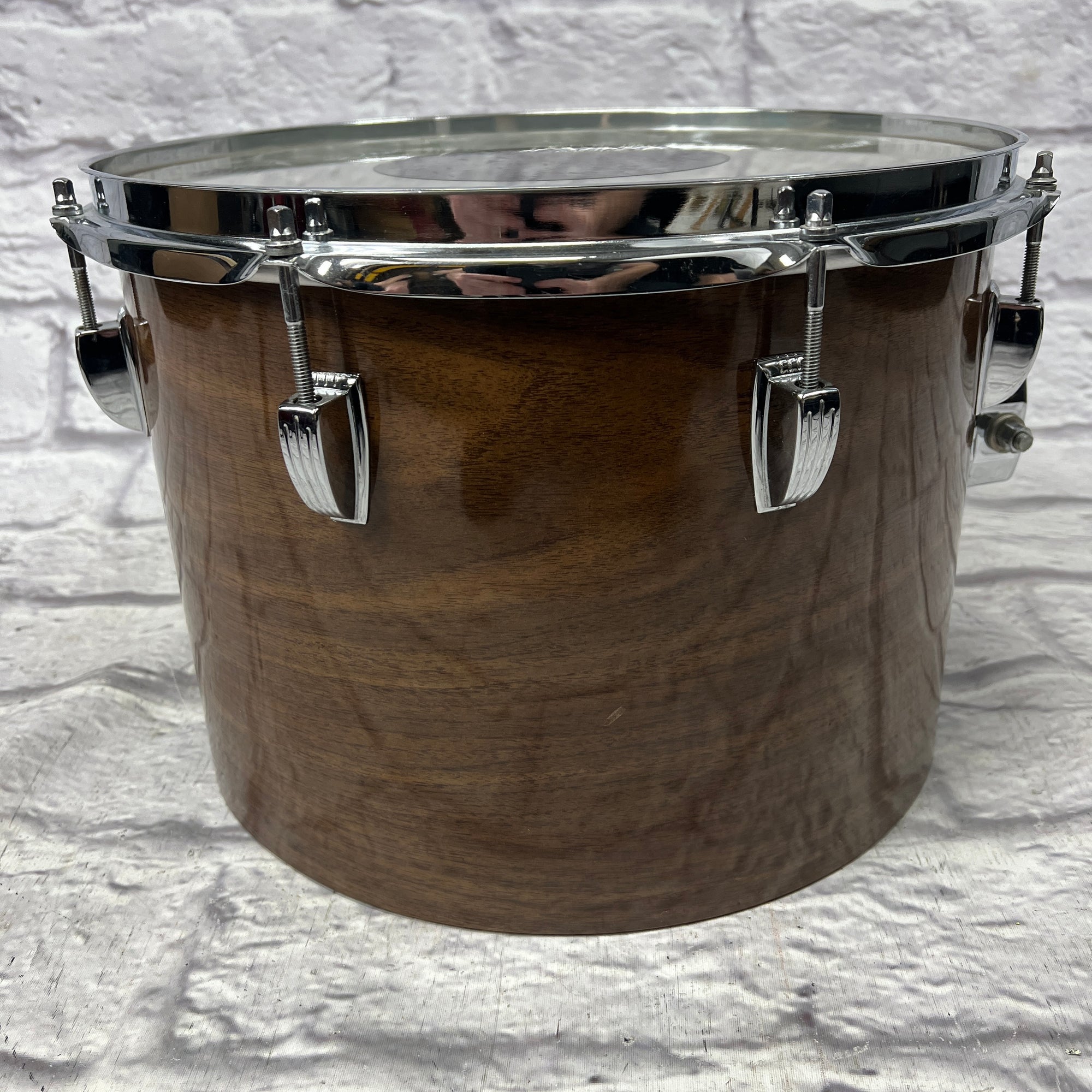 Ludwig 14x10 14x10" Granitone Interior Concert Tom - Walnut Cortex