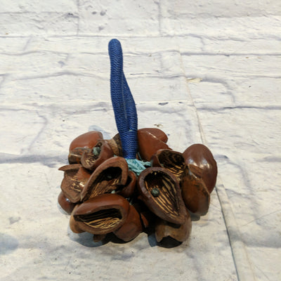 Unknown Three African Seed Pod Rattles Drum Accessory