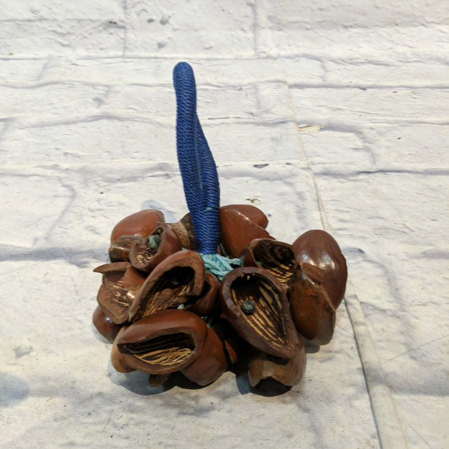 Unknown Three African Seed Pod Rattles Drum Accessory