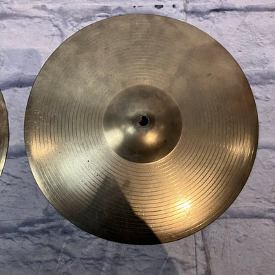 Unknown 13" Pair Hi Hat Cymbals