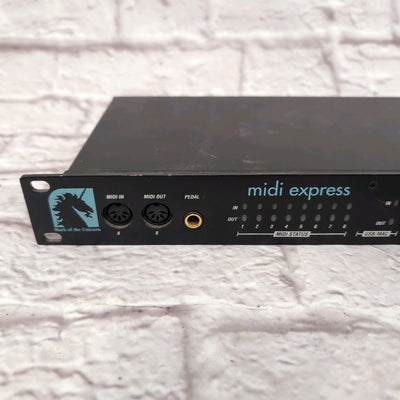 MOTU Mark of the Unicorn MIDI Express XT USB MIDI Interface Rack