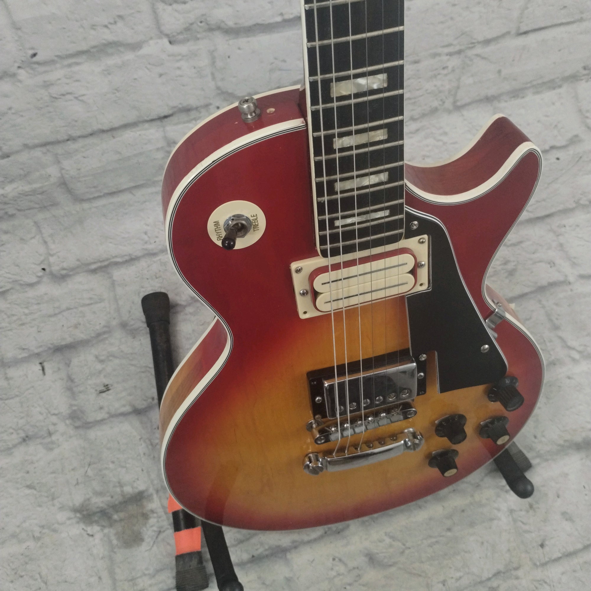 Hondo  70's Les Paul Custom W/Upgraded pickups Electric Guitar