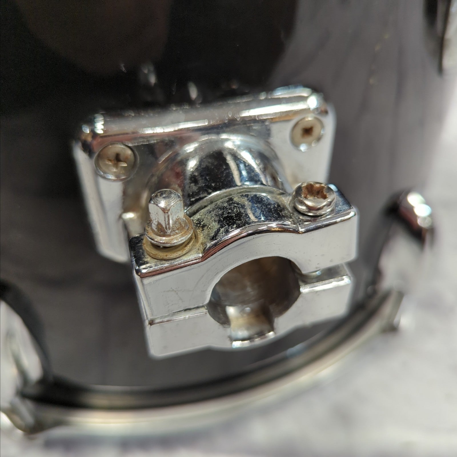 Slingerland 13 Rack Tom 1980s Black
