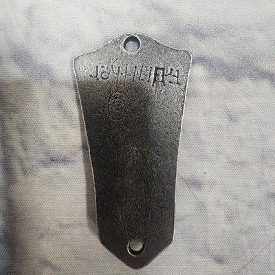 Unknown Double Skull Metal Truss Rod Cover