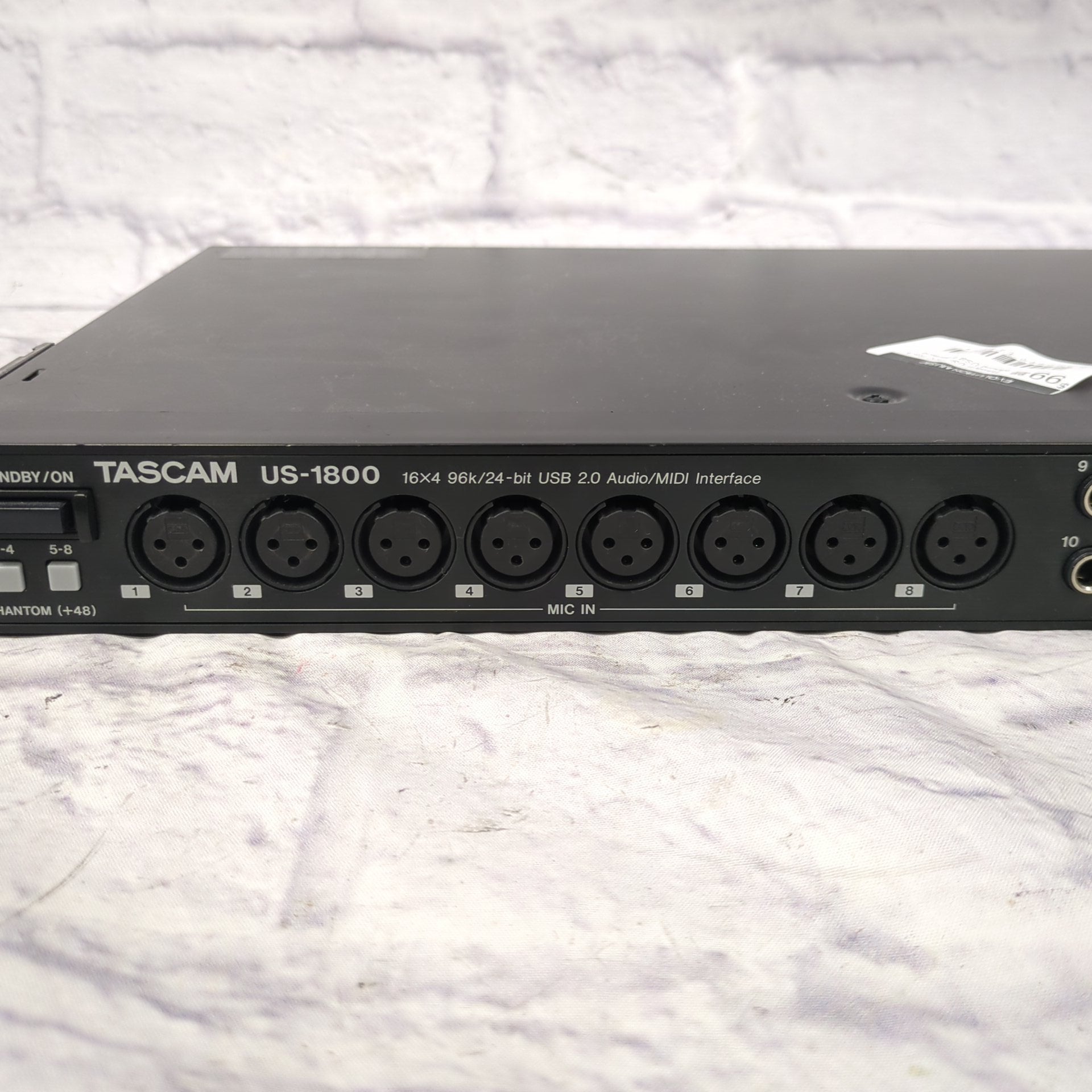 Tascam US-1800 Rack Mount USB Interface - Evolution Music