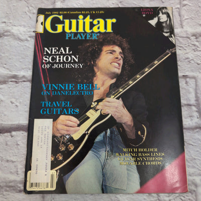 Vintage Guitar Player Magazine July 1982 Neal Schon of Journey