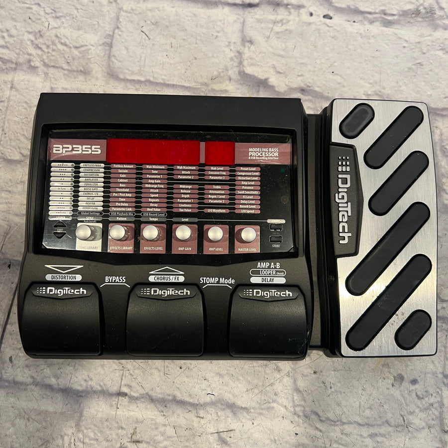 Digitech BP355 Bass Multieffects