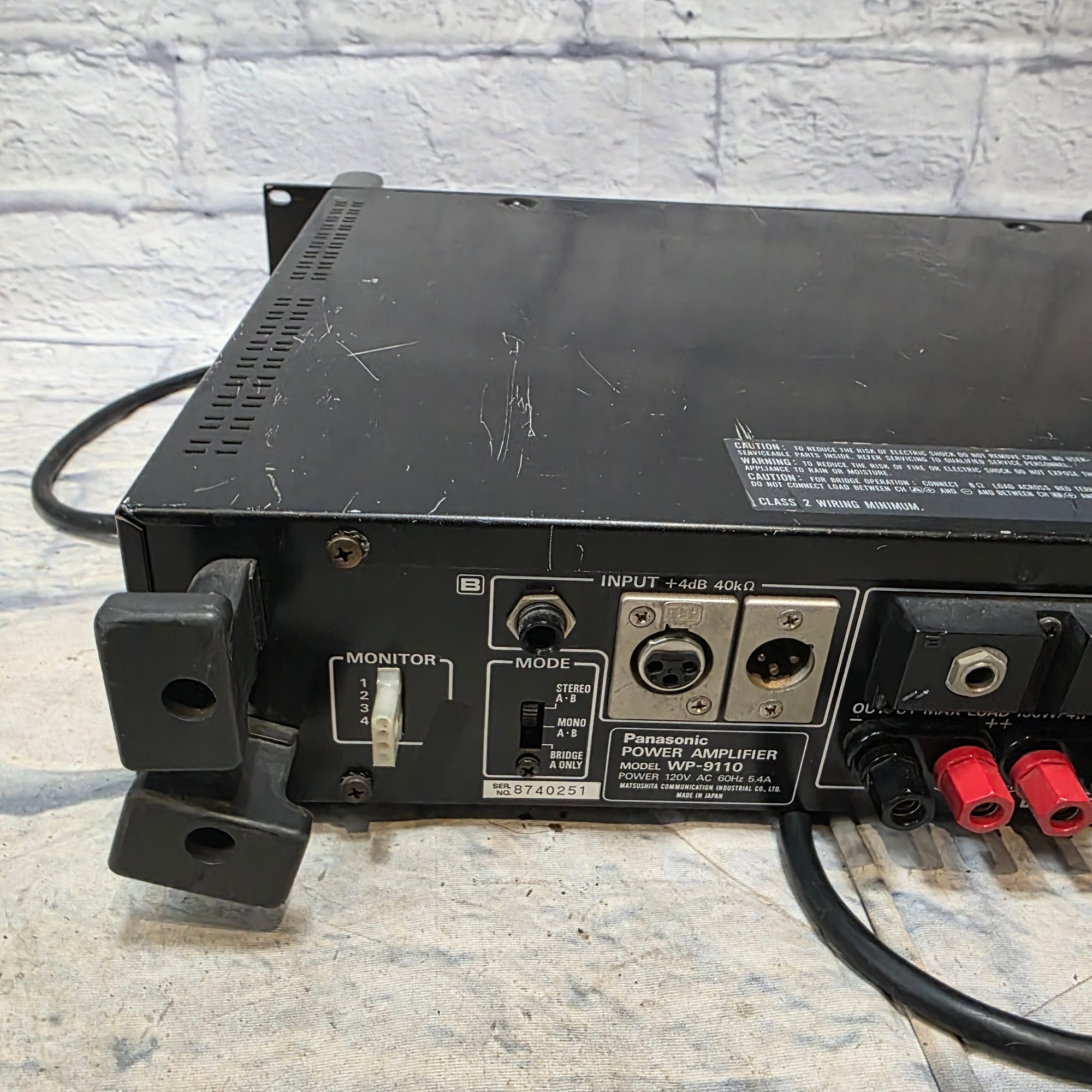 Ramsa WP-9110 Power Amp