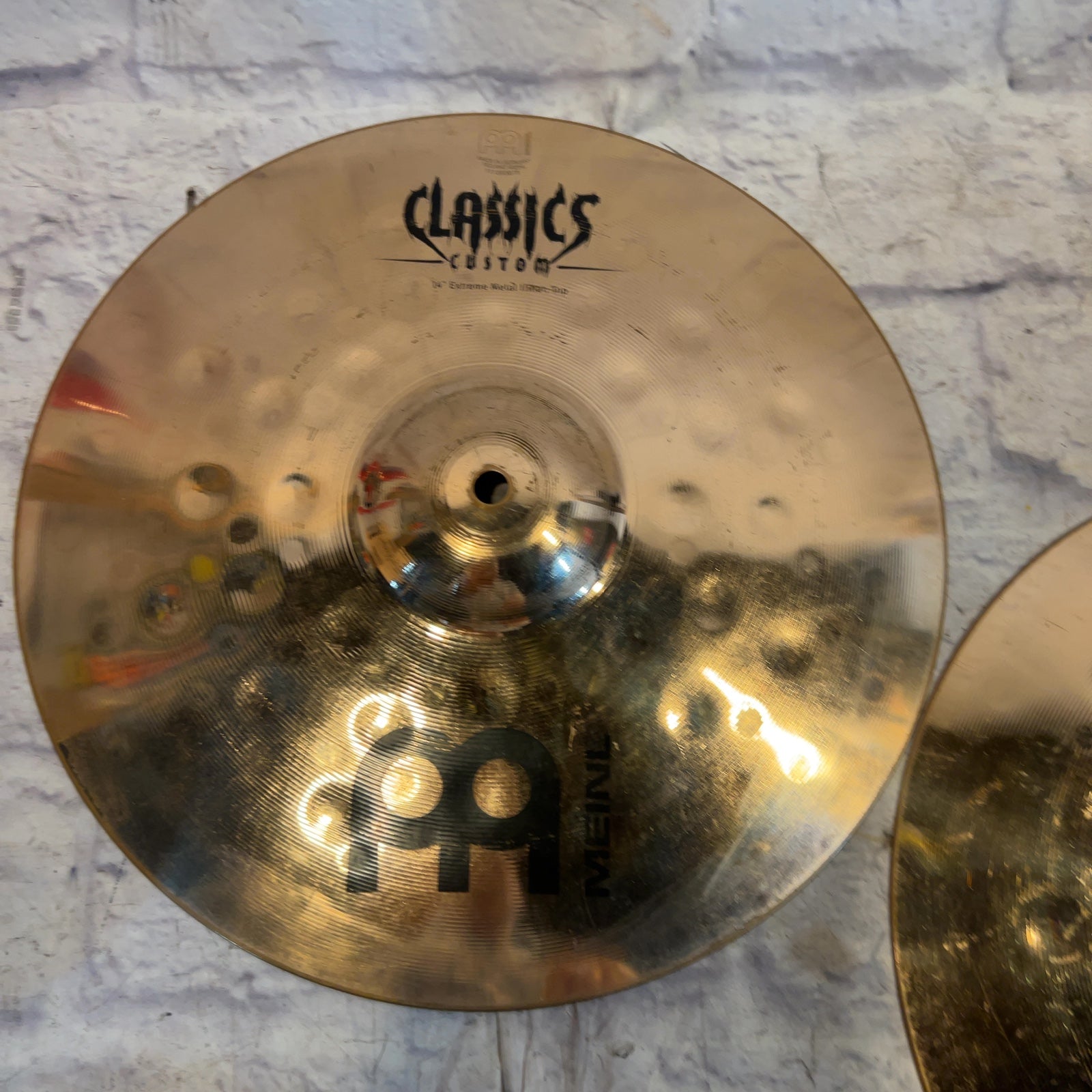 Meinl 14 Classics Custom Extreme Metal Hi Hat Cymbal Pair