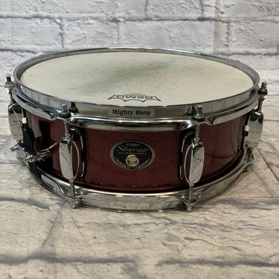Tama Silverstar Snare Drum Red Sparkle