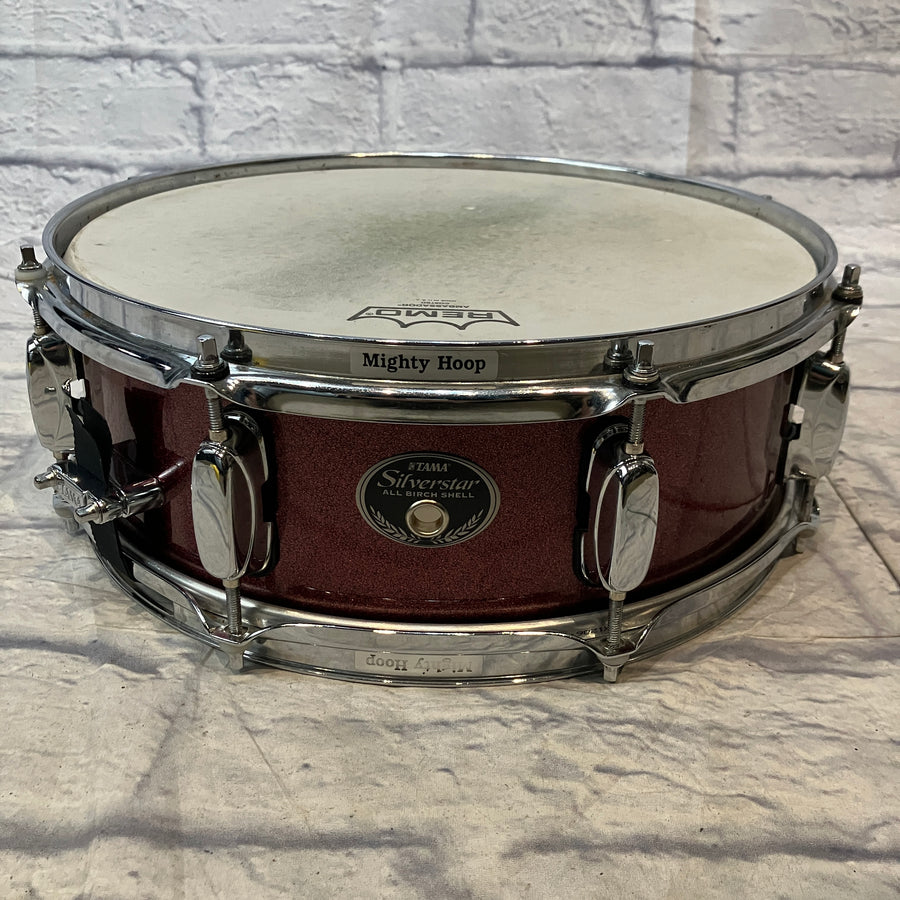 Tama Silverstar Snare Drum Red Sparkle
