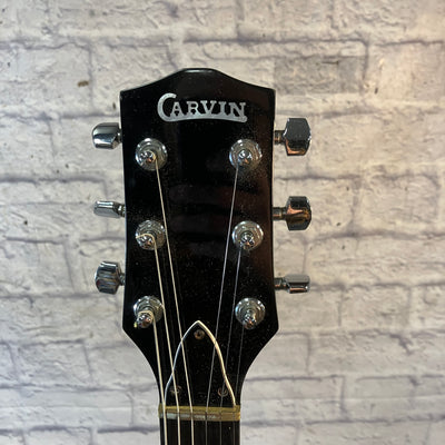 Carvin Black Les Paul Styled Electric Guitar (With Case)
