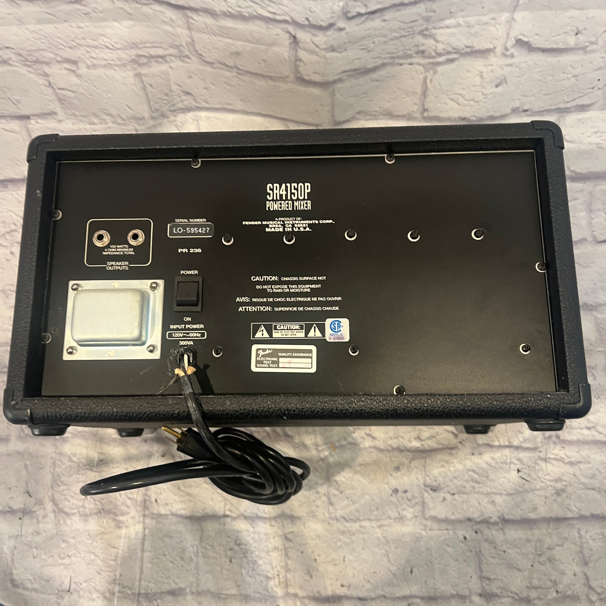 Fender Sunn SR4150P Powered Mixer