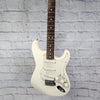 Fender Mexican Roland Ready Strat White Electric Guitar