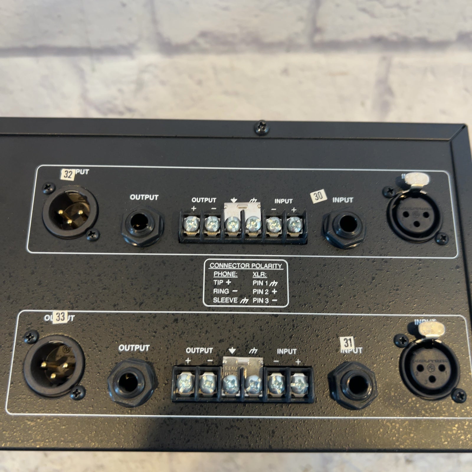 DBX 1231 Dual Equalizer Rack EQ