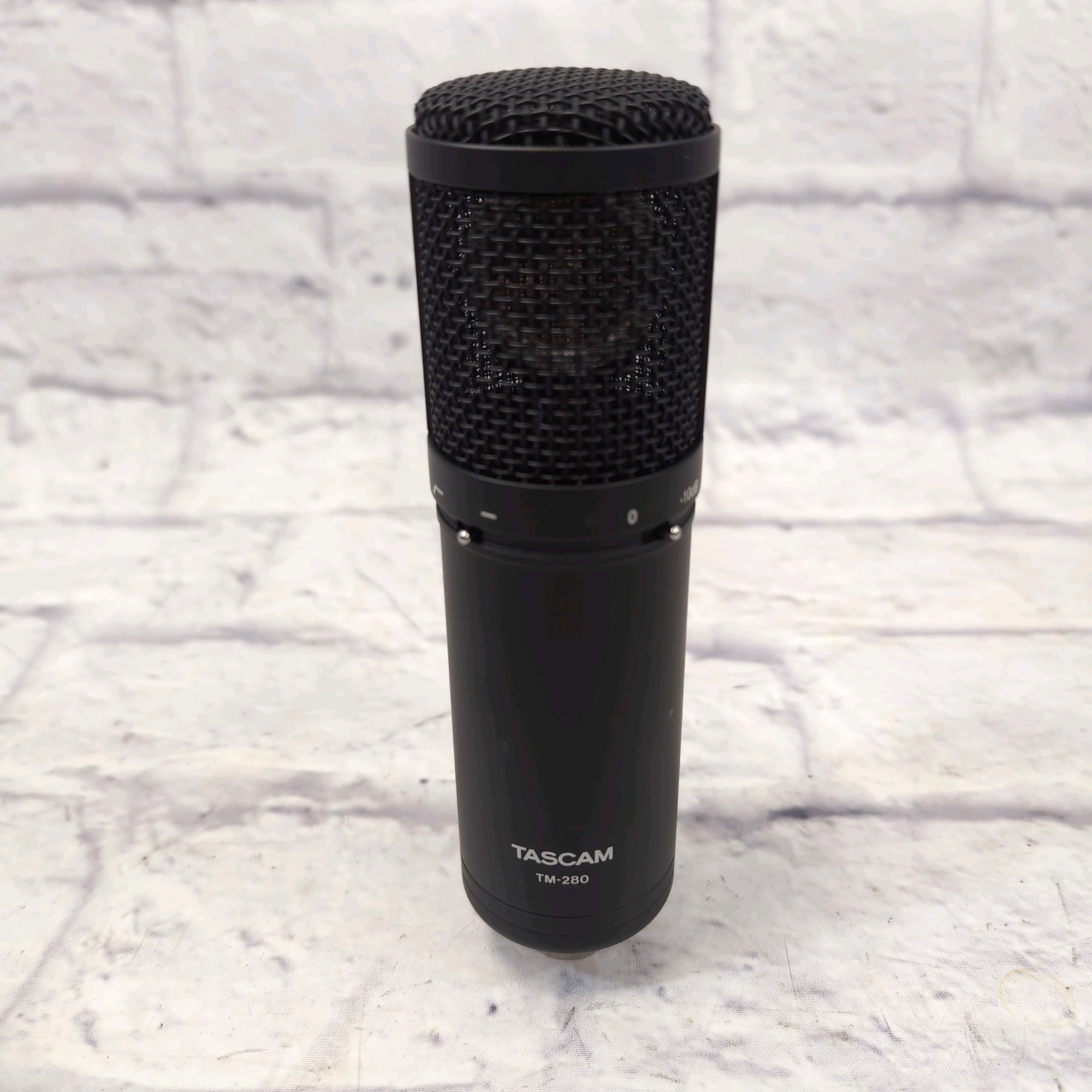Tascam TM-280 Condenser Microphone with Shockmount and Case Microphone