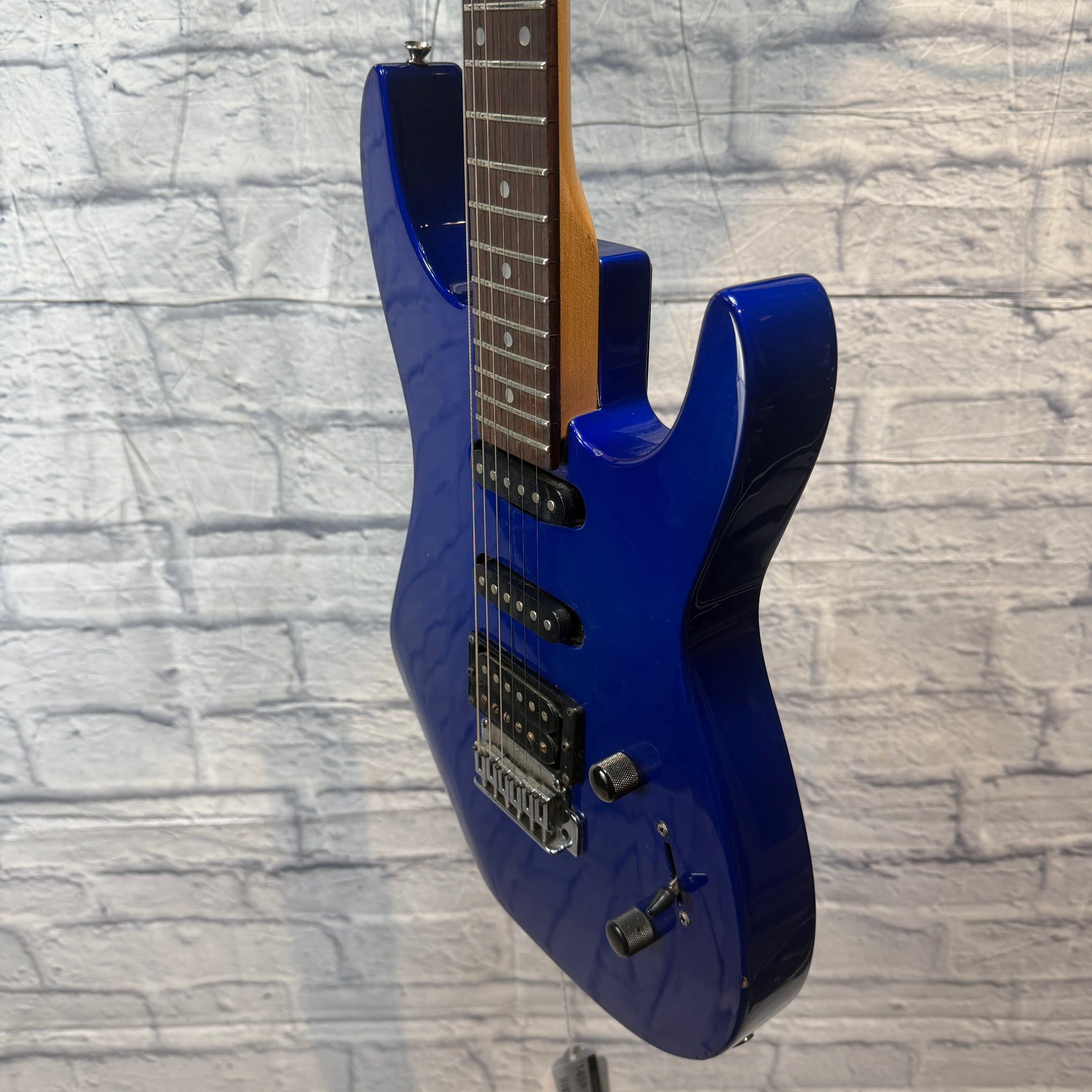 Jackson Mid 00's JS20 Dinky Blue Electric Guitar