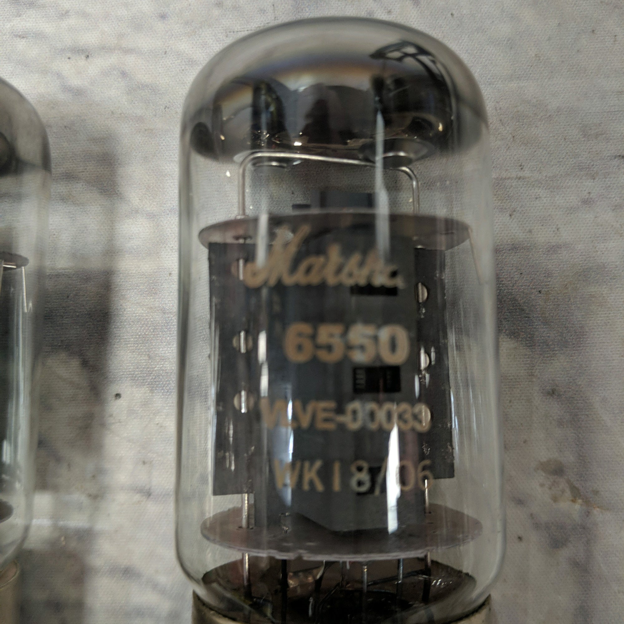Marshall 6550 Quad (4) Power Tubes Model VLVE-000