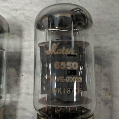 Marshall 6550 Quad (4) Power Tubes Model VLVE-000