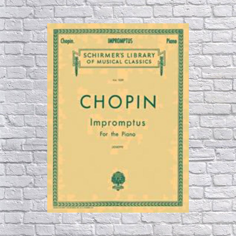 G. Schirmer Impromptus for Piano By Chopin