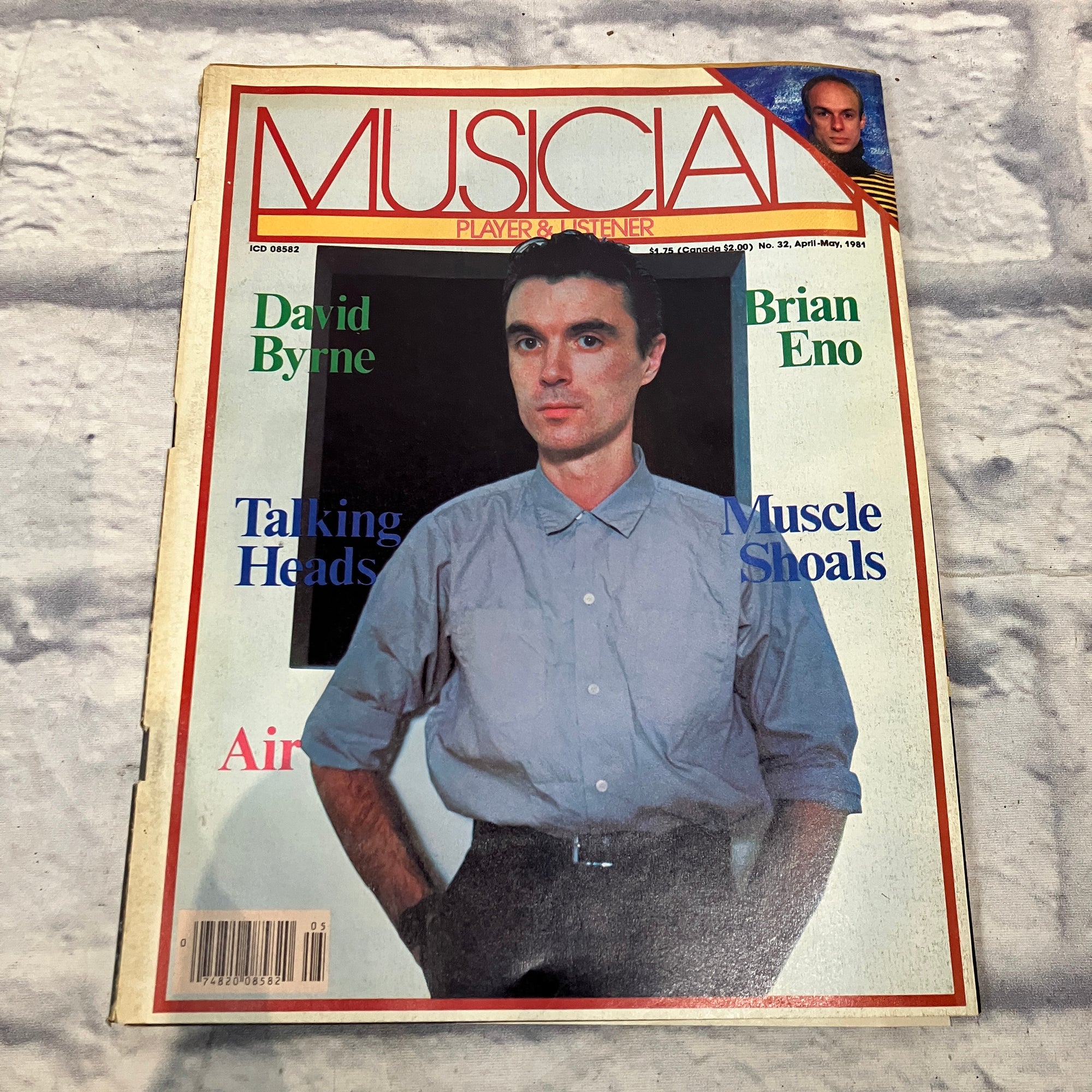Musician April-May 1981 NO. 32 "David Byrne" - Vintage Magazine