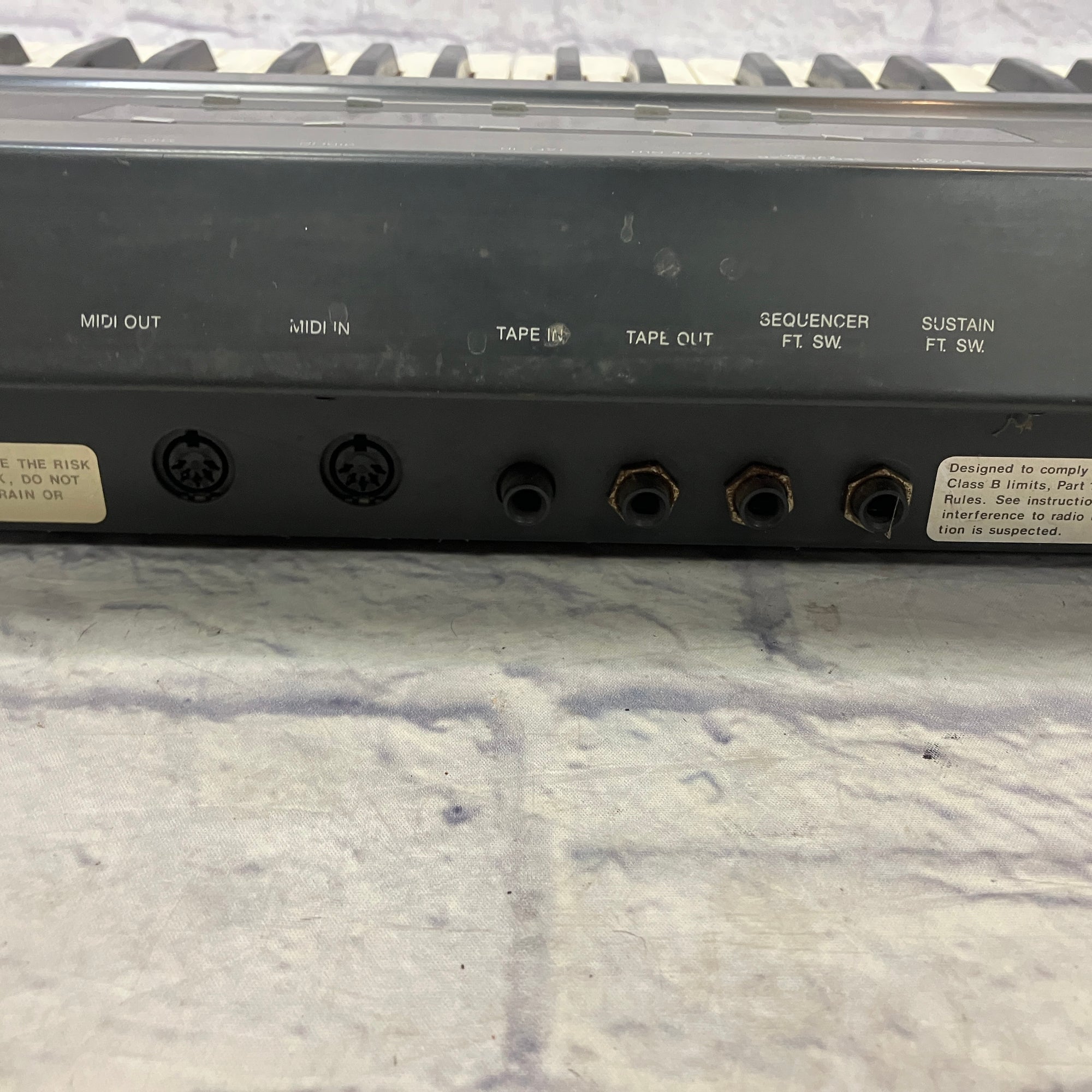 Ensoniq ESQ-1 Wave Synthesizer with EPROM Cartridge