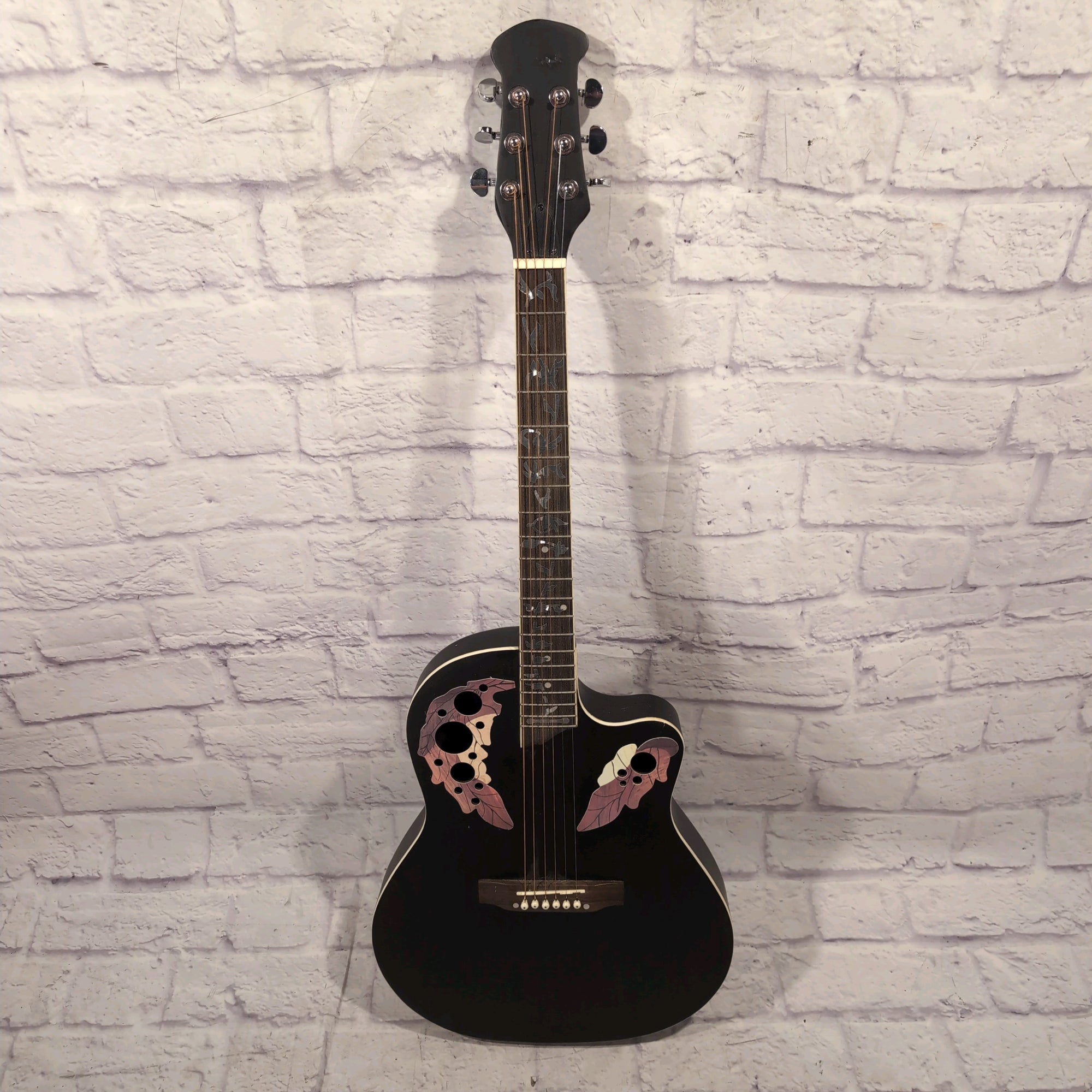 Unknown Ovation Style Acoustic Guitar AS-IS