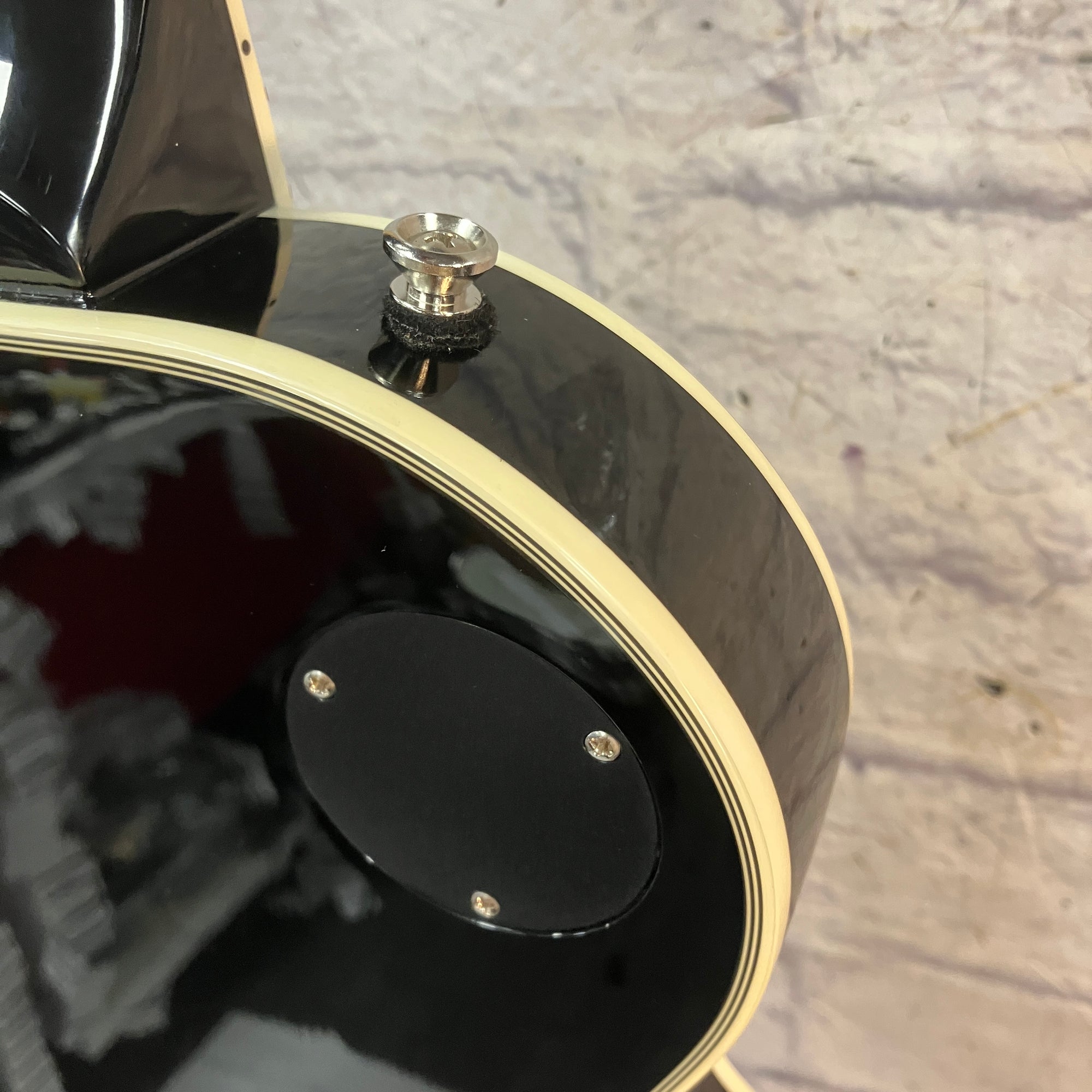 Epiphone 2021 Les Paul Custom Silverburst Electric Guitar