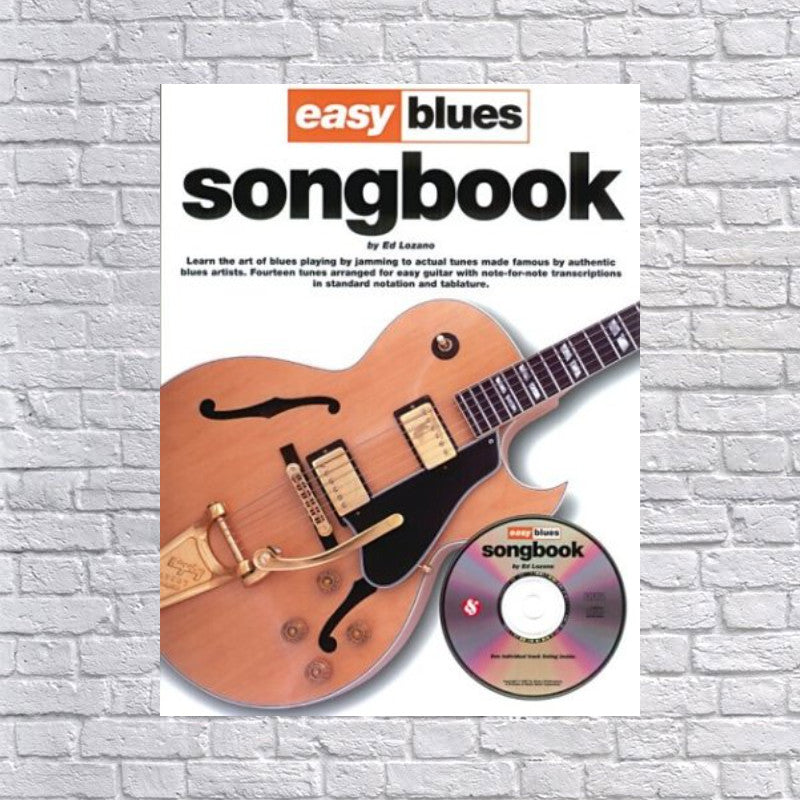 Easy Blues Songbook - Ed Lozano Book and CD