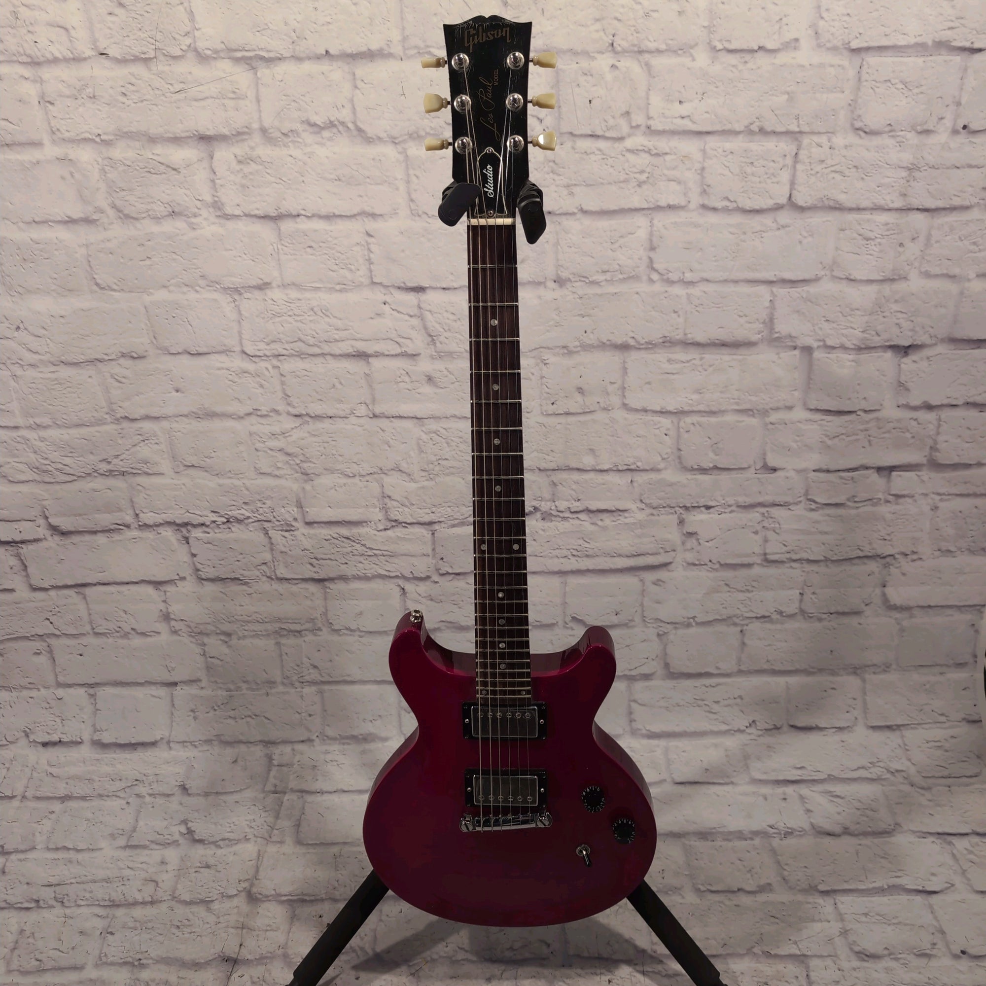 Gibson Les Paul Studio DC Double Cutaway 1998 Cherry Red Electric Guitar with Gibson Gigbag