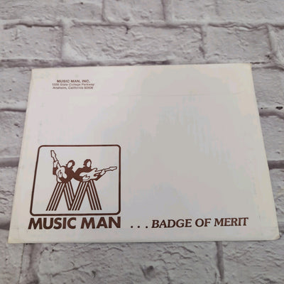 Music Man 1978 Product Catalog and Dealer Materials Unopened
