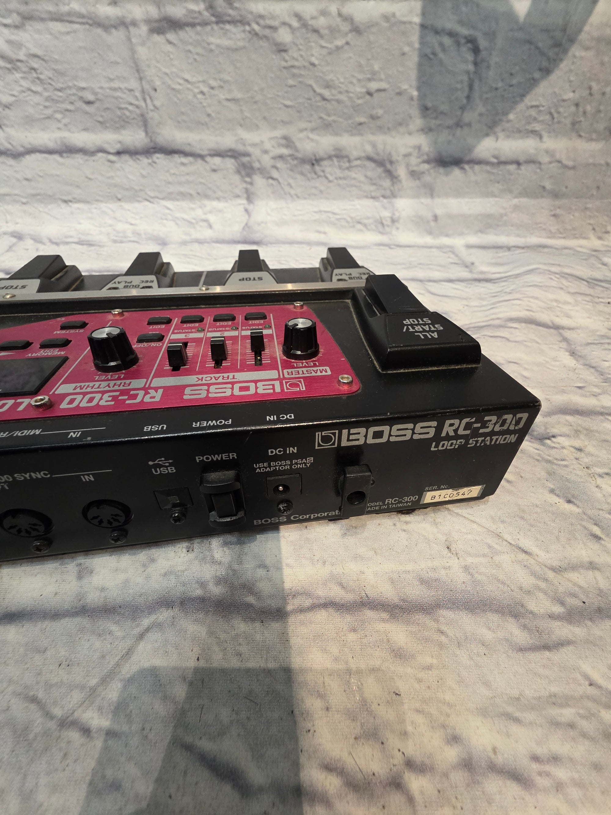 boss rc 300 expression pedal Boss RC-300 Looping Pedal