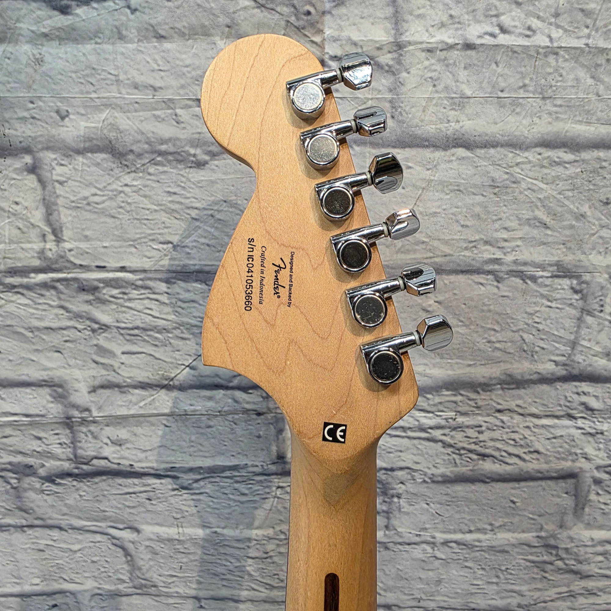 Squier Stratocaster Made In Indonesia 2004 Electric Guitar - Black