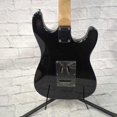S101 Left Handed Strat Style Black Electric Guitar