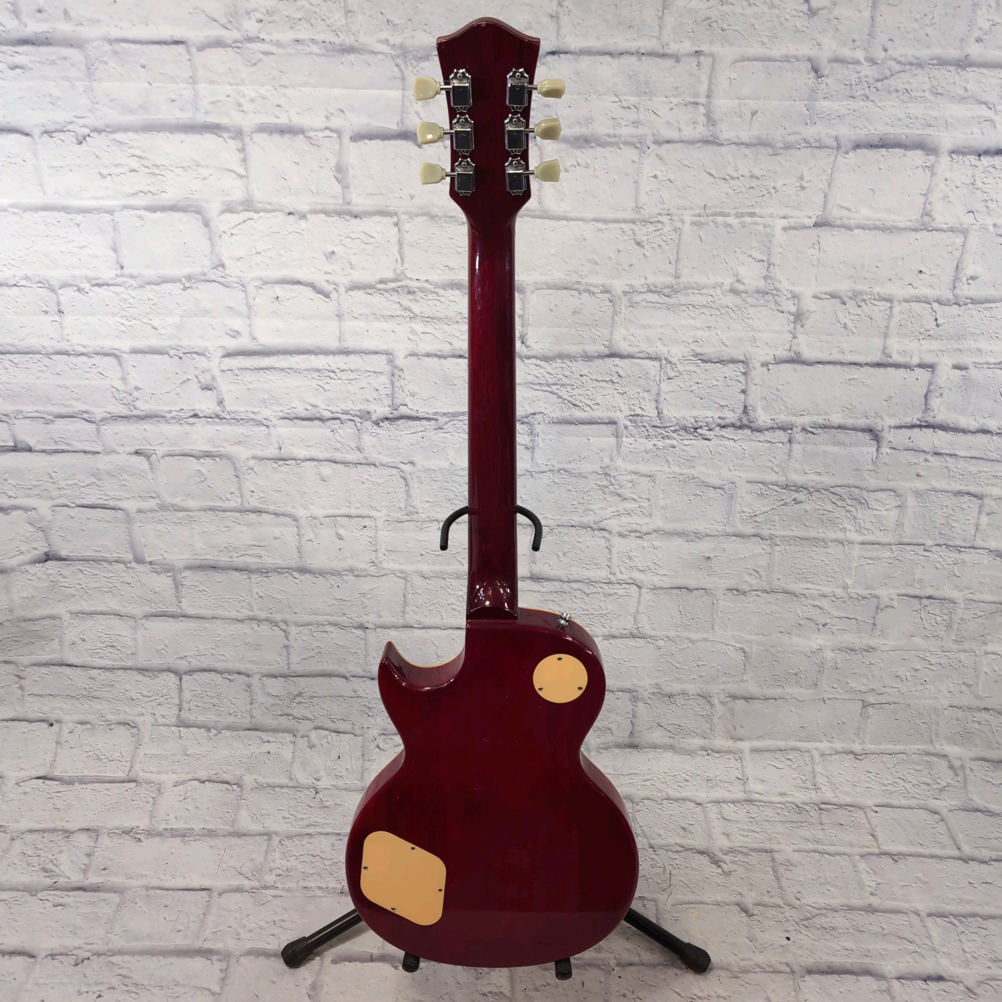 Indiana LP Style Red Yellow Burst Set Neck Electric Guitar