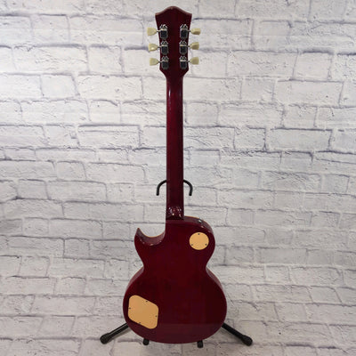 Indiana LP Style Red Yellow Burst Set Neck Electric Guitar
