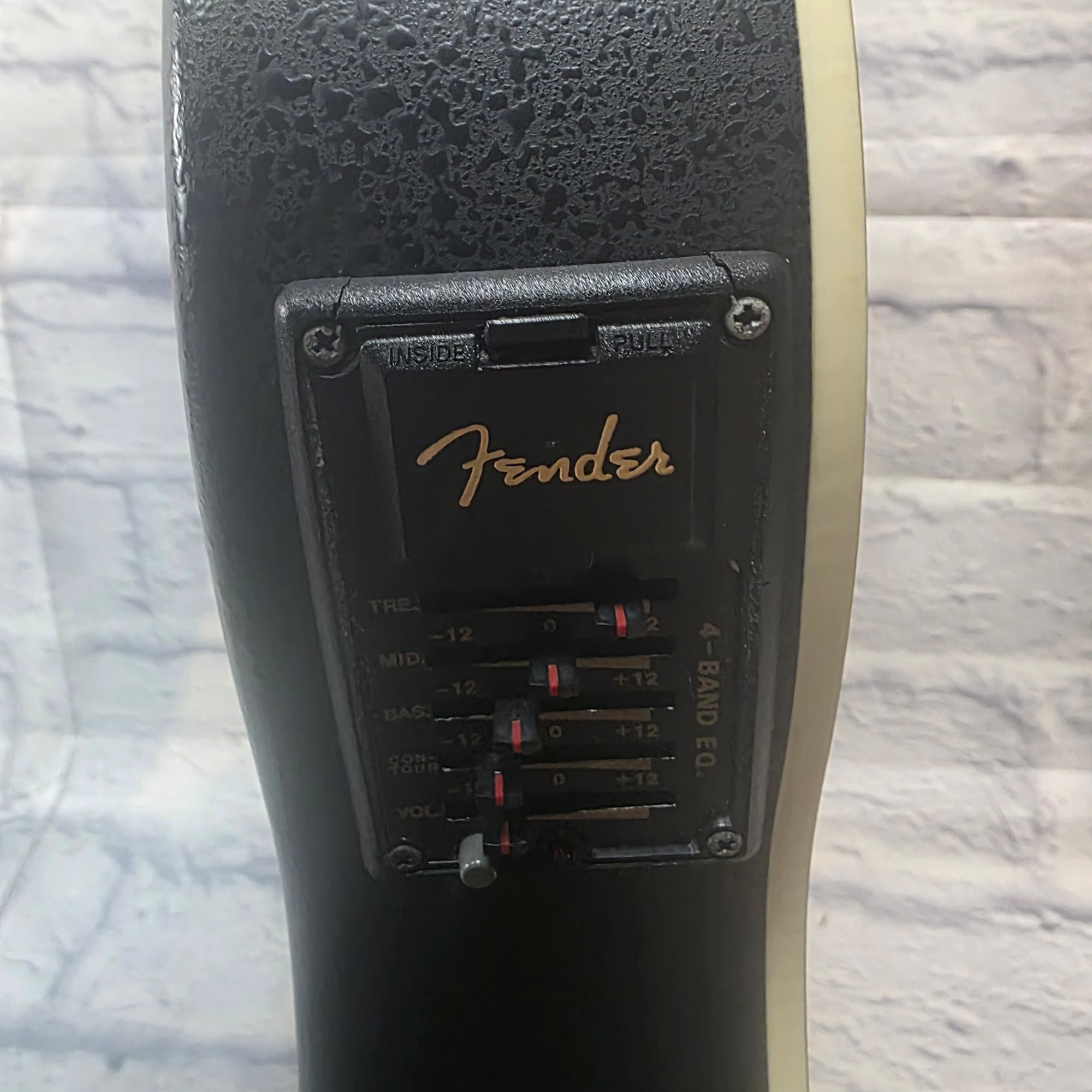 Fender Telecoustic Silver Sparkle Acoustic Guitar