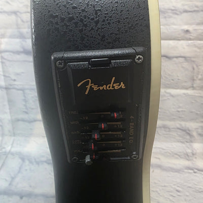 Fender Telecoustic Silver Sparkle Acoustic Guitar