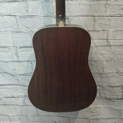 Washburn D-100sb Acoustic Guitar Flame Top