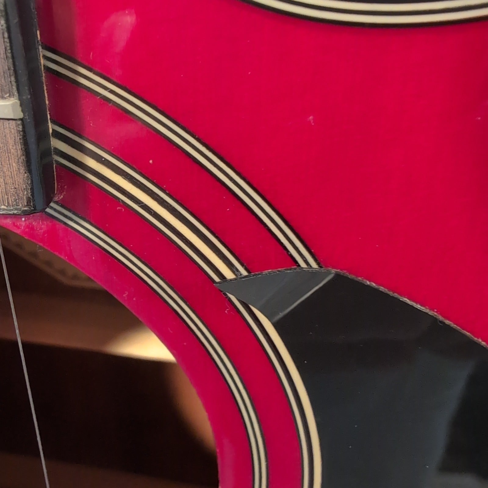 S101 Acoustic Guitar with Cutaway - Red