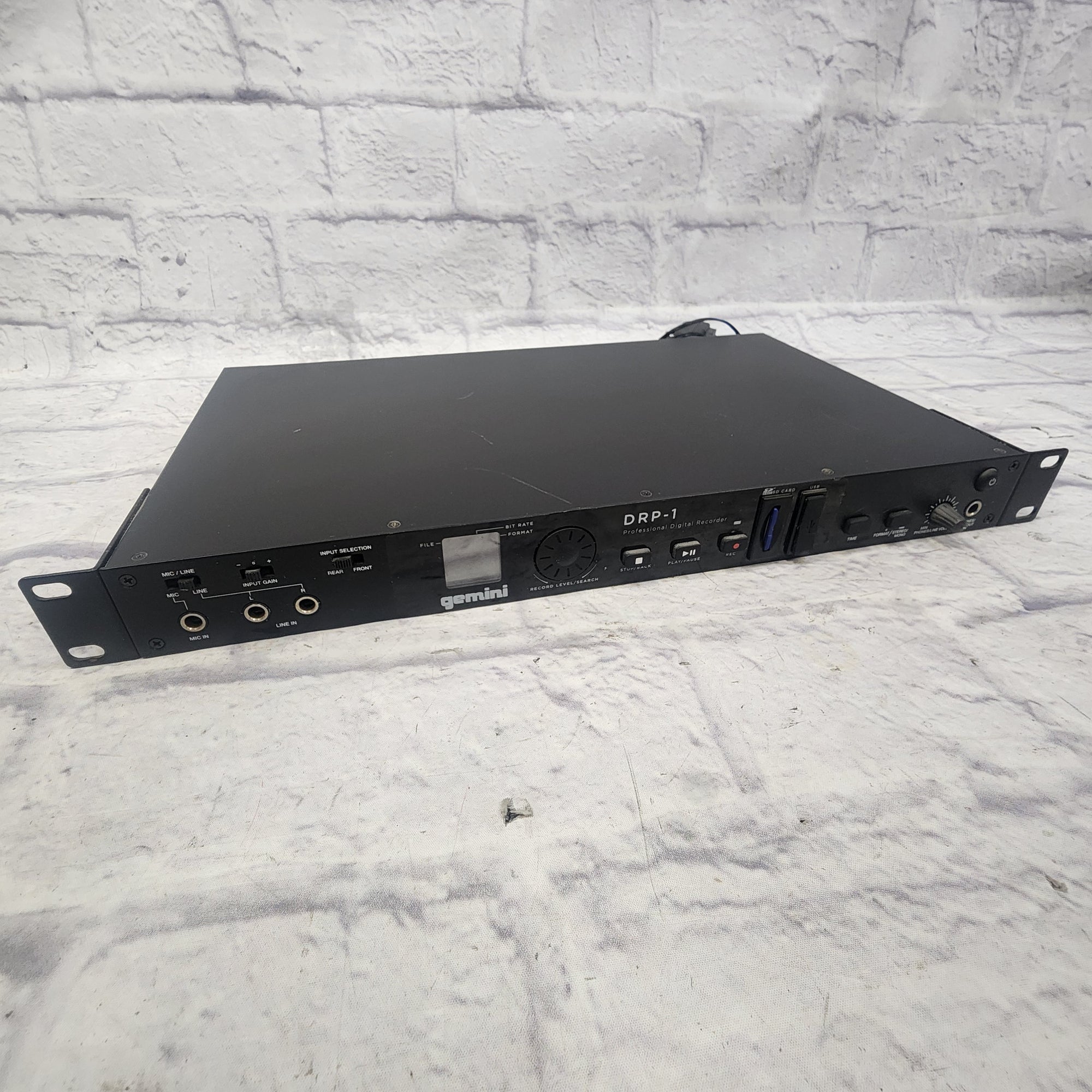 Gemini DRP-1 Rack Mount Digital Recorder