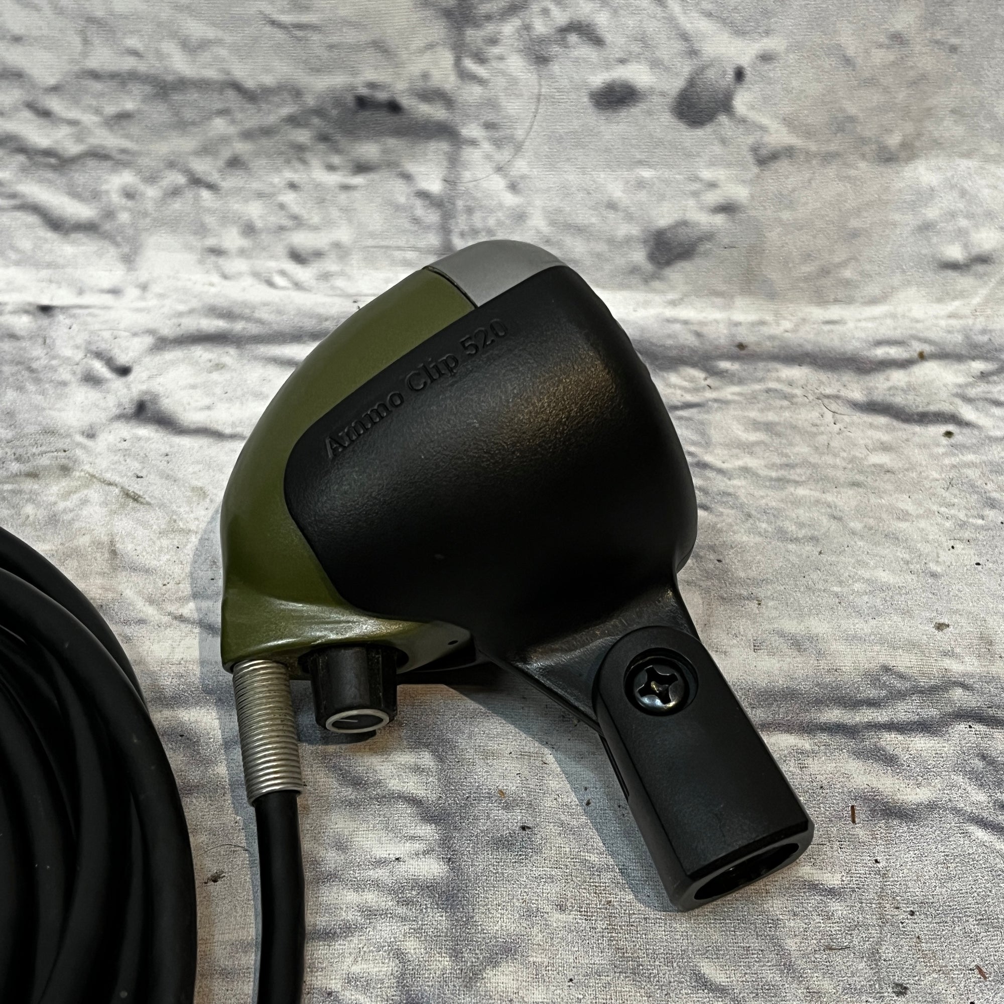 Shure 520DX Green Bullet Dynamic High Impedance Harmonica Microphone