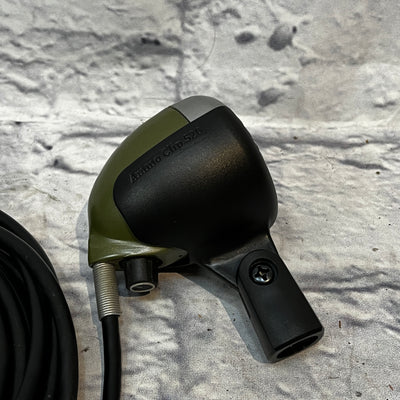 Shure 520DX Green Bullet Dynamic High Impedance Harmonica Microphone