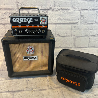 Orange Amps Micro Dark Terror with Cabinet and Carry Bag