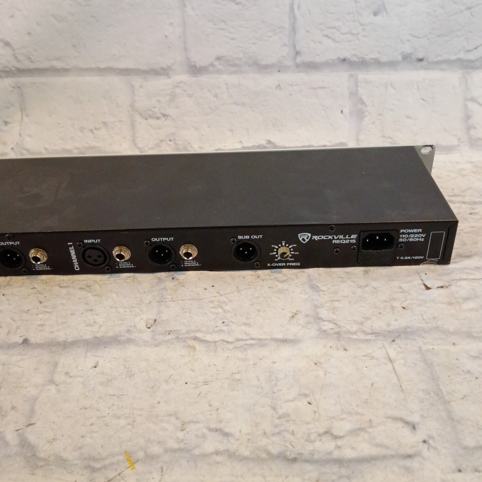 Rockville REQ 215 Power Amp